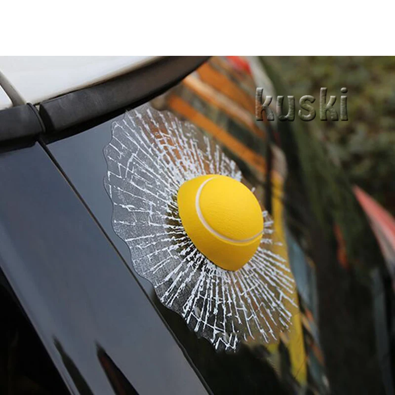BOOMBLOCK 1pcs Car Styling Tennis Window Sticker For hyundai ix35 creta BMW e46 e39 e60 e90 e36 Renault Megane 2 Accessories | Автомобили