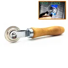 Прочный шариковый подшипник с роликом 38x2 мм, швейный инструмент с деревянной ручкой, инструмент для ремонта шин в гараже, магазин обслуживания по ремонту шин, 1 шт., бесплатная доставка