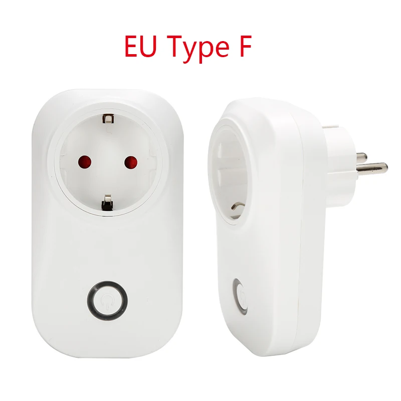 EU Type F Sonoff S20 Wifi беспроводной пульт дистанционного управления розетка умный таймер штекер умный дом розетка питания EU F/EU E/US/UK стандарт через приложение телефон - Bundle: EU Type F