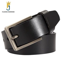 fajarina brand name mens fashion quality genuine leather belt male casual styles design cowhide belts men accessories n17fj589