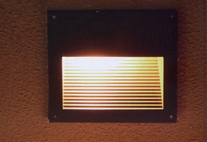 Бесплатная доставка 9 Вт Светодиодная угловая лампа утопленная для лестницы и