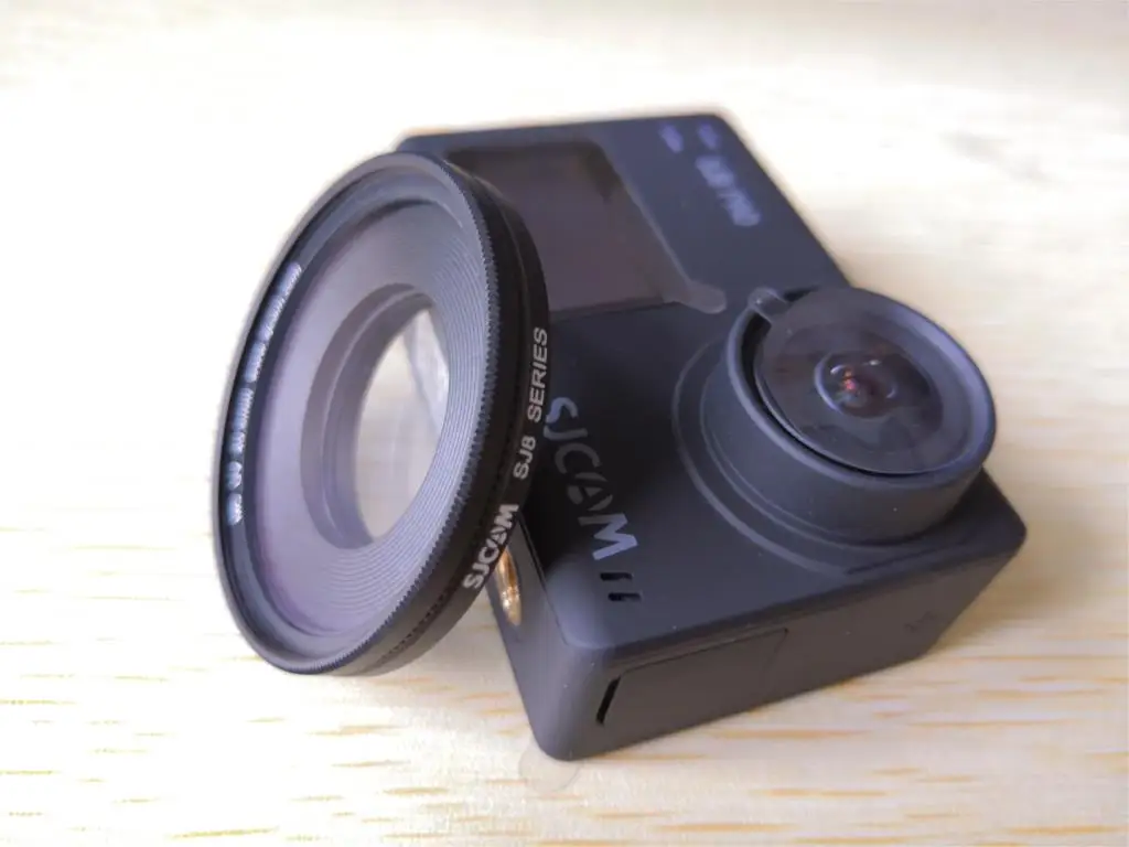 Объектив SJCAM SJ8 UV 40 5 мм оригинальный с защитной крышкой объектив от царапин