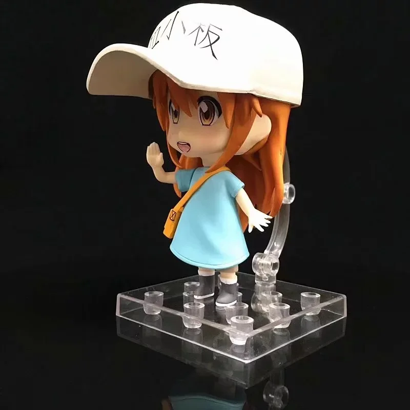 Аниме фигурки 10 см Hataraku Saibou клетки на рабочем платце ПВХ фигурка Коллекционная