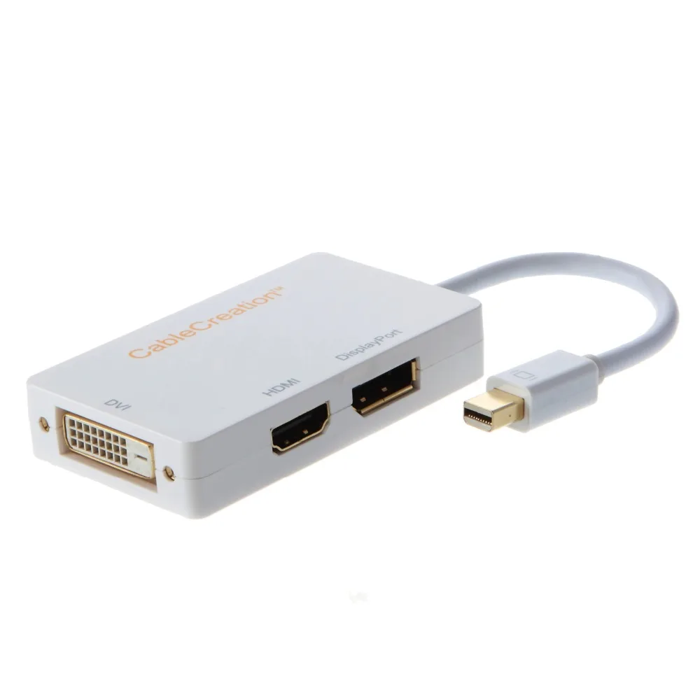 CableCreation 3-в-1 Три в одном Золото Мини Дисплей Порты и разъёмы (Thunderbolt совместимый) к