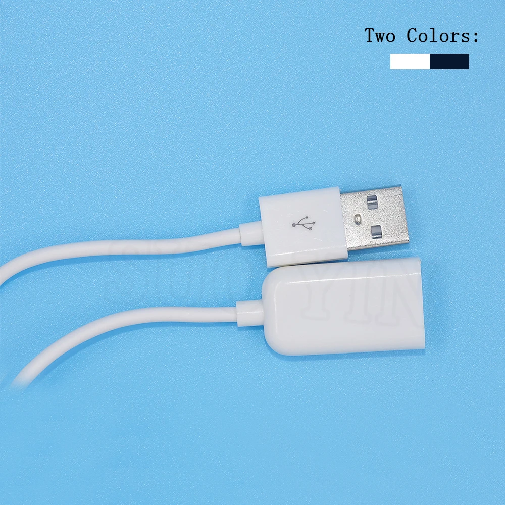 Удлинительный Кабель адаптер USB 2 0 коннектор 50 см и 100 Папа мама кабель для