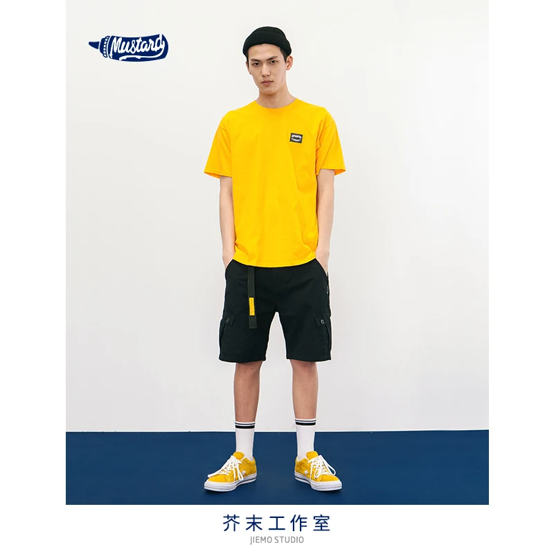 JIEMO Для мужчин s футболки Модная футболка забавная Keen на продвижении с короткими