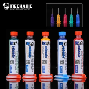 Паяльная Маска MECHANIC 10CC с УФ-отверждением, паяльная паста, флюс для BGA PCB материнской платы, краска предотвращает КОРРОЗИОННОЕ ударное воздействие