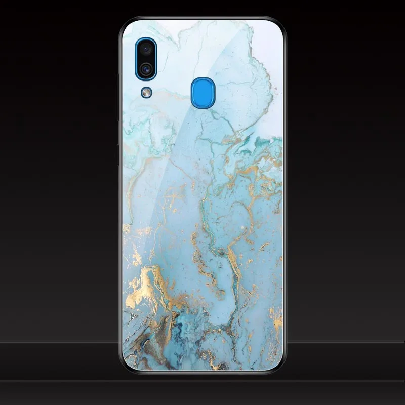 Geruide телефона с цветным рисунком для samsung Galaxy S10 плюс S10e M10 M20 A8S A10 A20 A30 A40 A50 A70 чехол закаленное Стекло крышка чехол