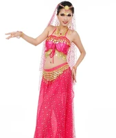 belly dance head wear only scraf colorful costume gold coin dancer dancing headband wholesales