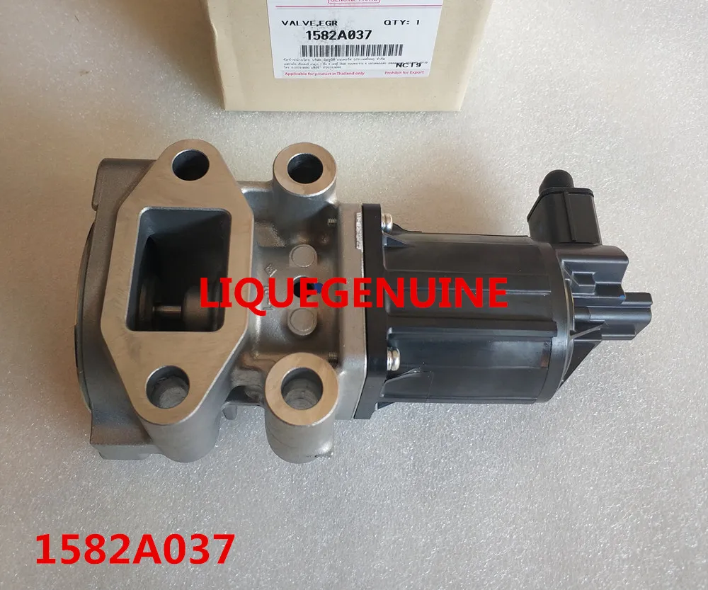 Подлинный и новый клапан рециркуляции выхлопных газов 1582A037 K5T70080ZT EGR для L200 |
