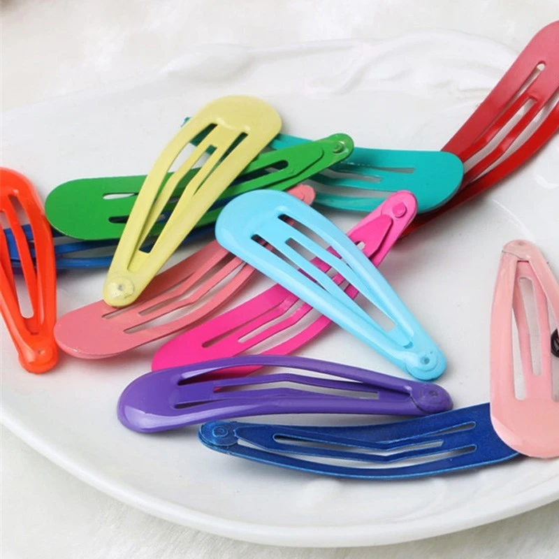 2 шт. Мини заколки для девочек в ярких цветах конфетки Прекрасные заколки для волос однотонные заколки без скольжения Аксессуары в подарок D0247
