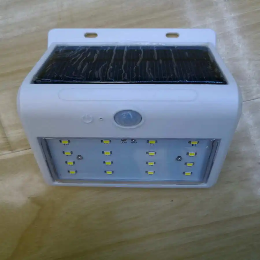 Водонепроницаемый уличный настенный светодиодный светильник с солнечной