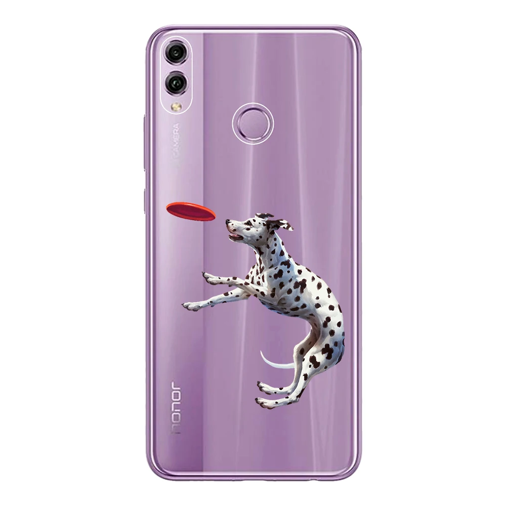 126 Мягкий чехол из ТПУ для huawei Honor 7A Pro 7X 7C 8 8X9 Lite 10 Play чехол силиконовый чехол с изображением тигра, Льва, волка, лисы, рыбы чехол для телефона - Цвет: 126
