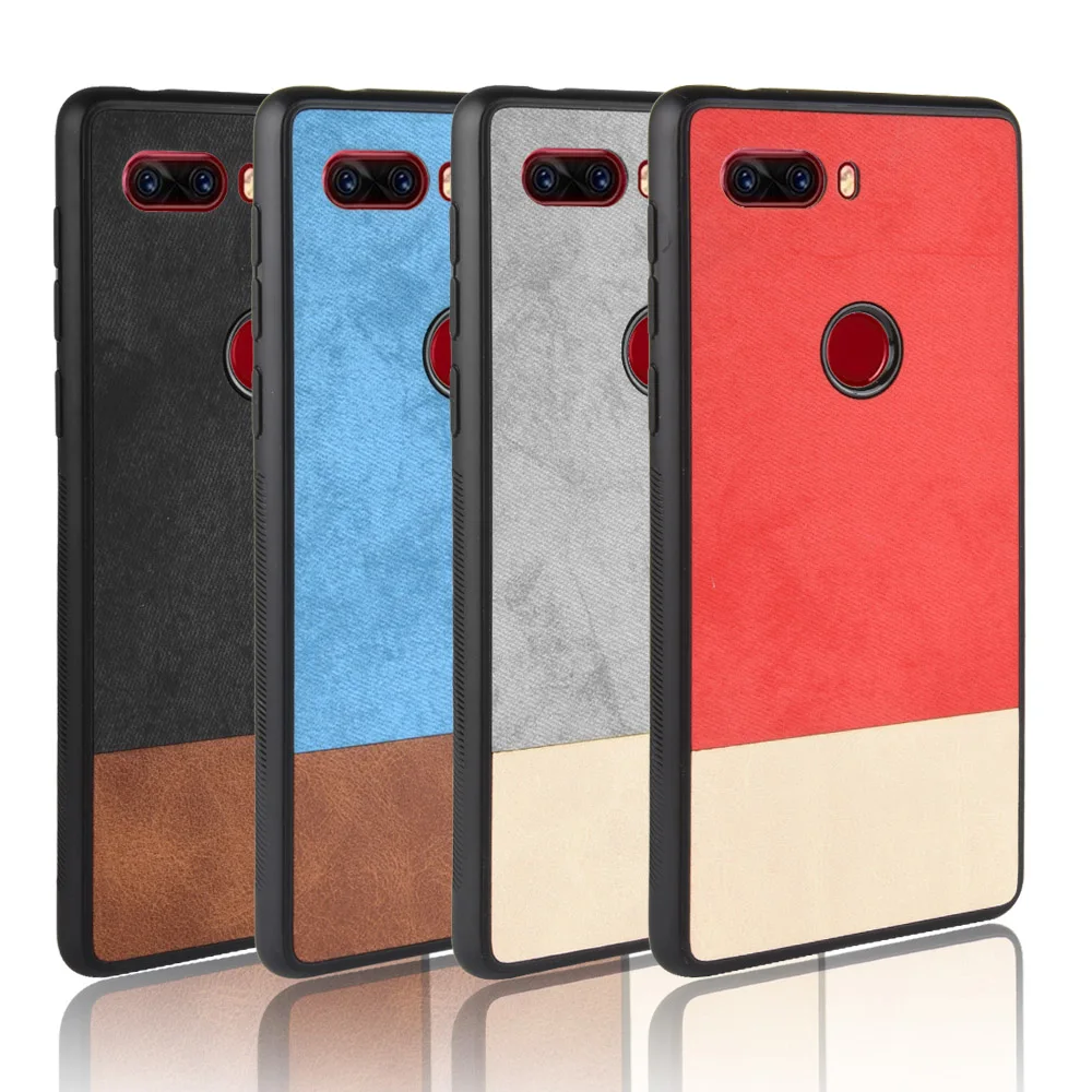 Чехол для ZTE Nubia Z18 роскошный двухцветный чехол из искусственной кожи телефона