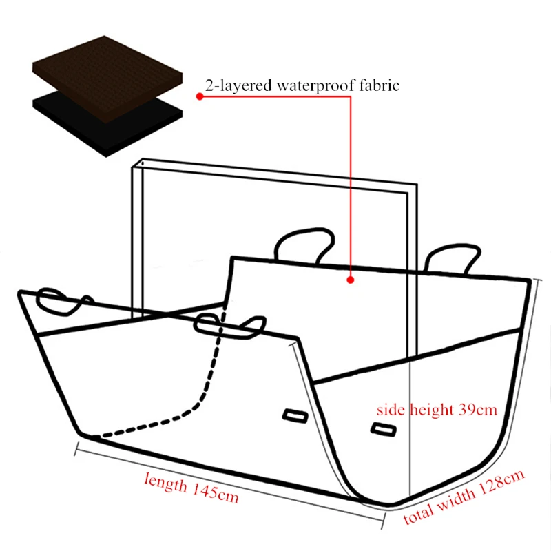 FML переноска для домашних животных водонепроницаемая собак всех видов