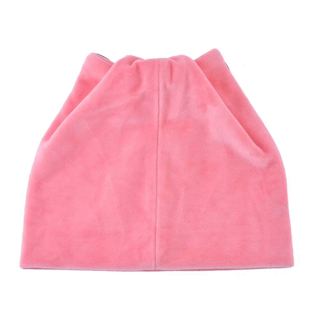 Женская Повседневная шапка со стразами и цветами женские мягкие бархатные шапки