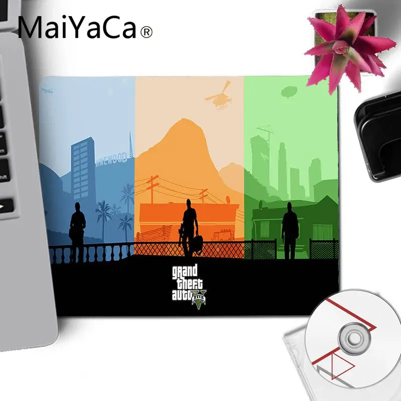Красивое аниме MaiYaCa GTA 5 обои офисные мыши резиновый коврик для гладкий письма