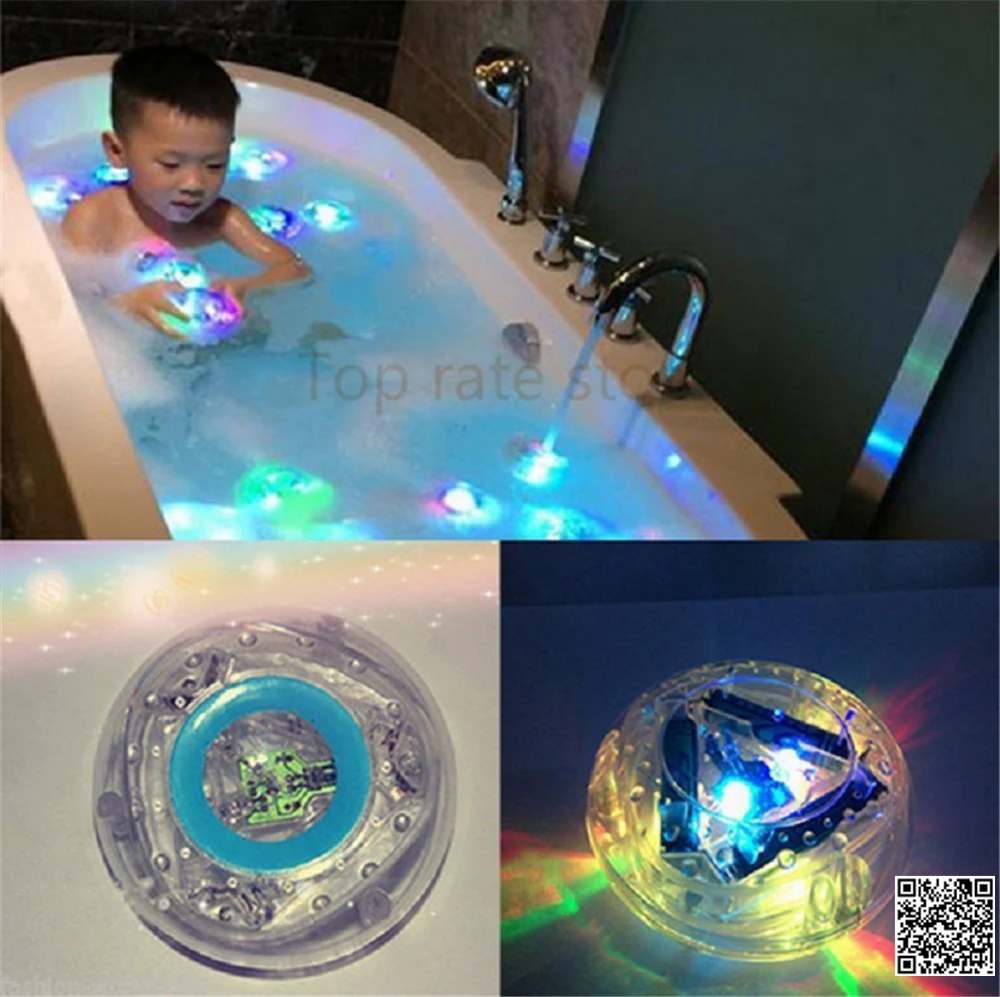 Красочные ванная комната LED дети водонепроницаемый красочные детские игрушки