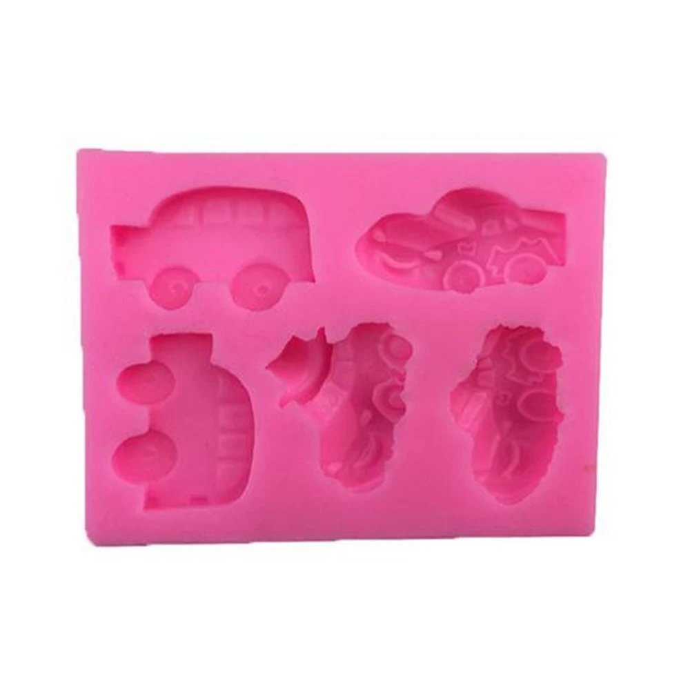 Инструменты сделай сам для 3D мультяшных автомобилей Жидкая силиконовая форма