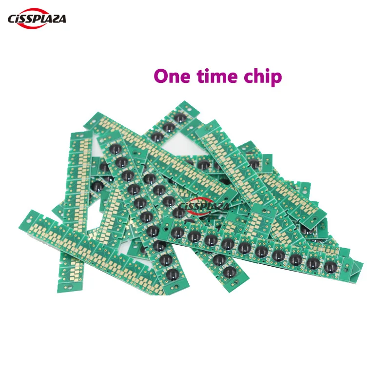 CISSPLAZA 50pcs compatible one time chip compatible for Epson T5846 ink cartridge PictureMate PM200 PM240 PM260 PM280 PM290