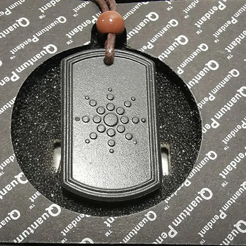 Очень красивый кулон Quantum pendant вулканический камень энергия отрицательных ионов кулон