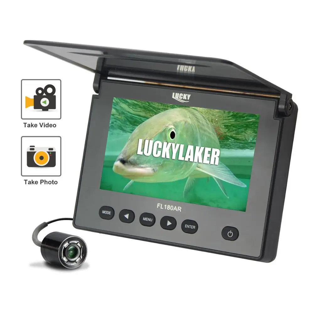 Эхолот рыболокатор DVR FL180AR камера для подводной рыбалки 2 МП 1080P HD запись