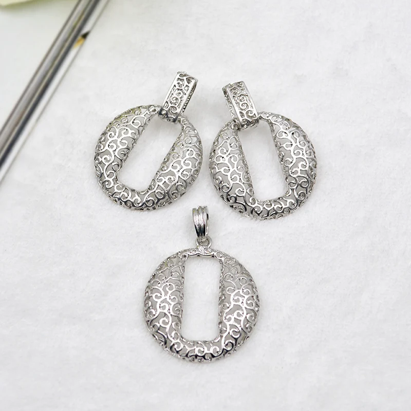 Ювелирные изделия Sunny Jewelry из сплава полые круглые модные ювелирные 2021 колье