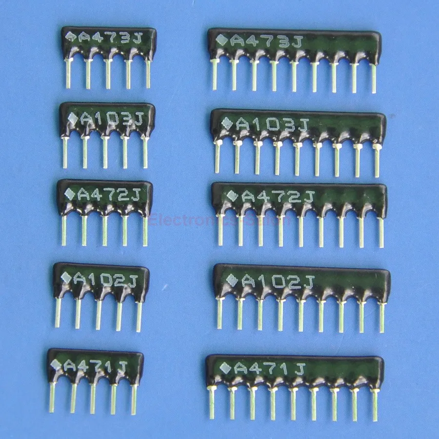 Набор ассортимента резисторов для толстой пленки массивный резистор собранный