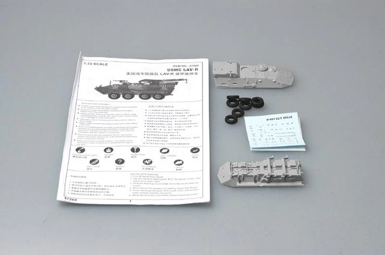 Сборная модель Trumpeter 1/72 американский морской корпус ремонт автомобиля игрушки |
