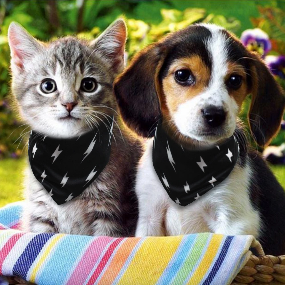 Бандана-ошейник для собак маленькая большая бандана-шарф шейный платок кошек