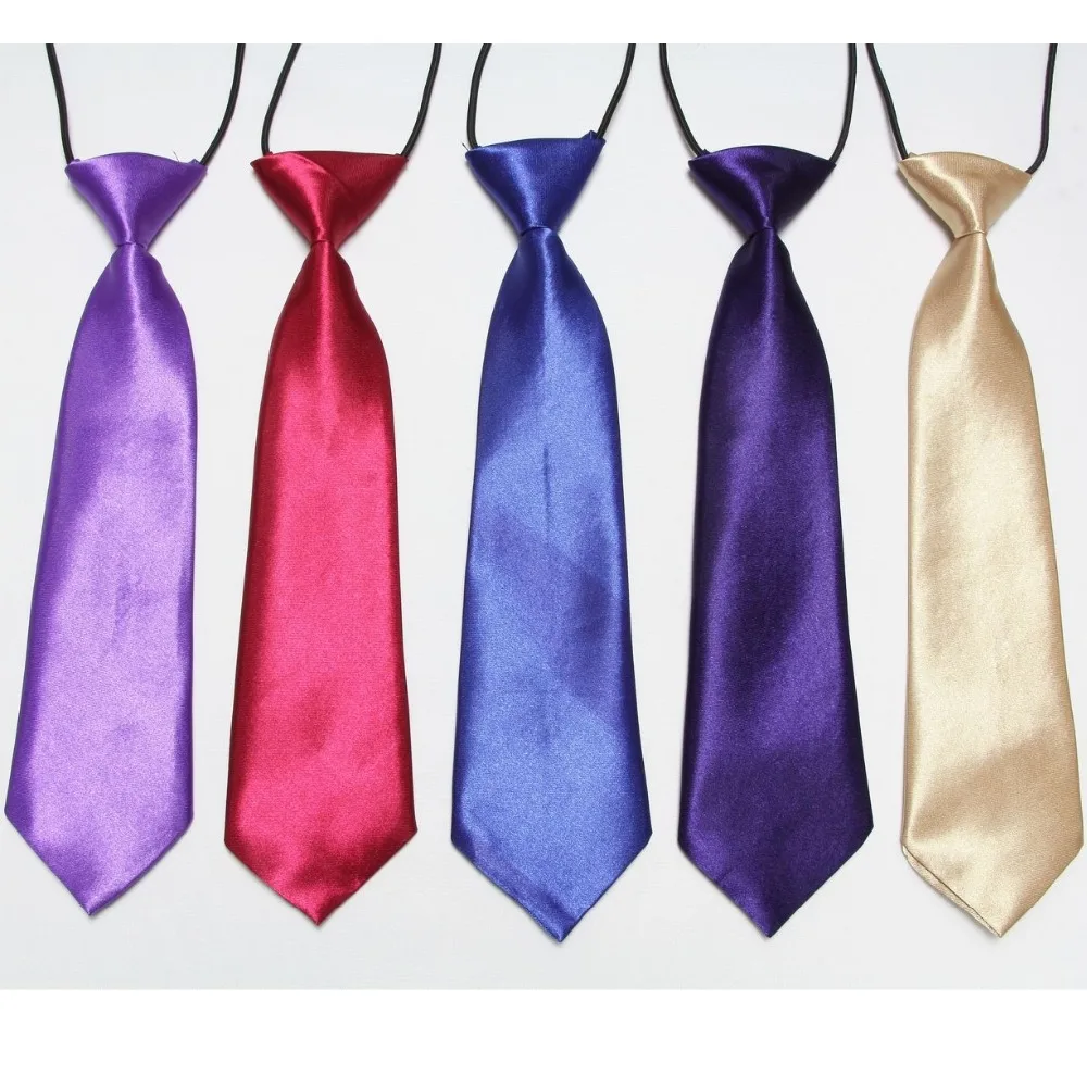 2019 Галстуки для маленьких мальчиков Детский галстук однотонный ручной работы|baby