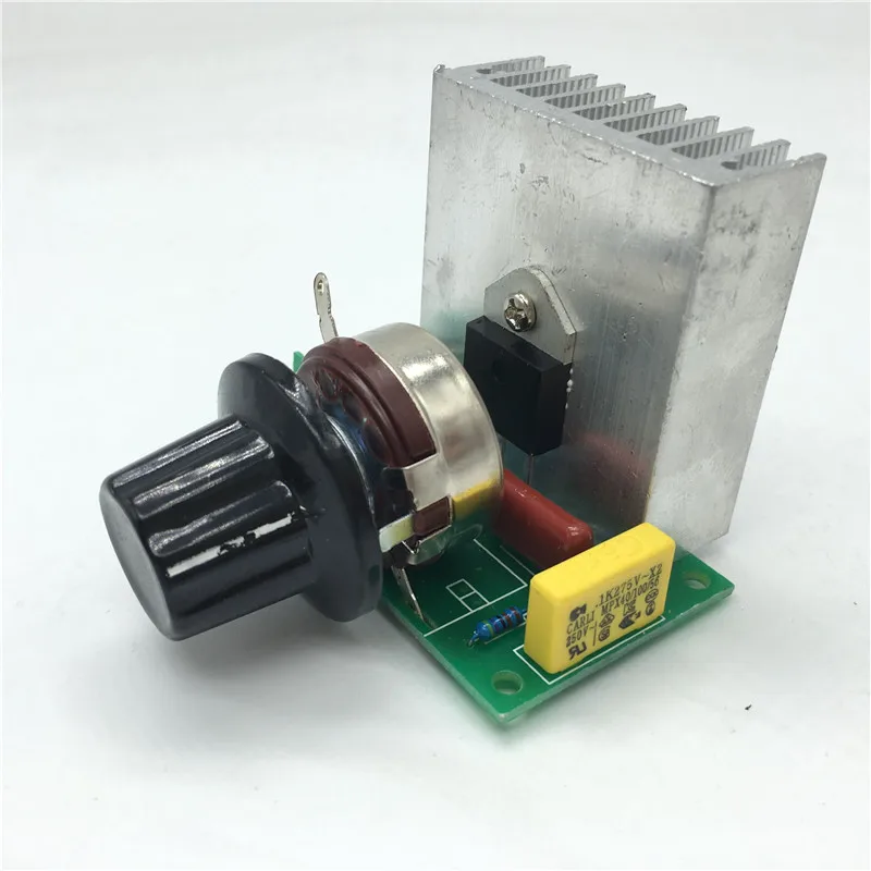 220V AC Напряжение регулятор напряжения тока 50 hz-220 V 40A 3800W затемнения SCR для осветительных приборов Скорость Напряжение Контроль температуры