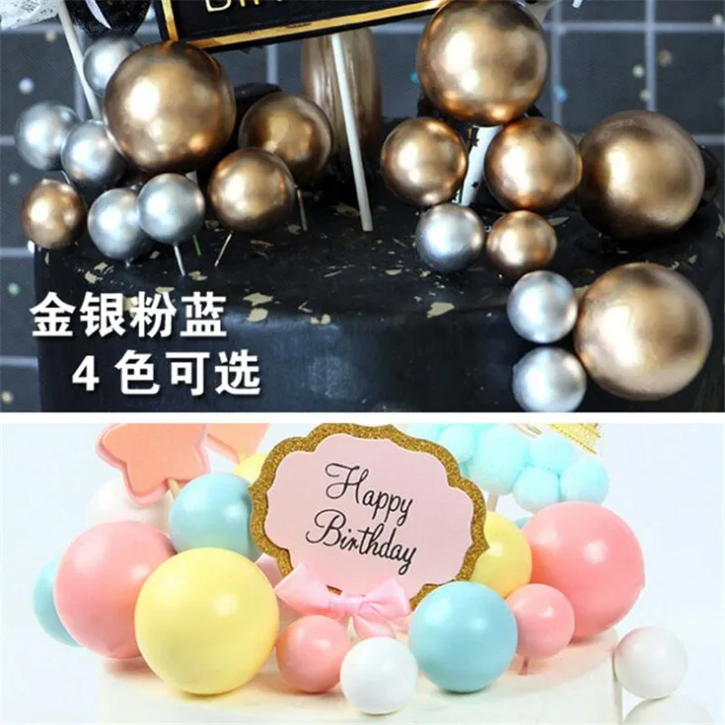 2019New 10 ⑤ пакет шарики ручной работы сделай сам украшения торта вставка для