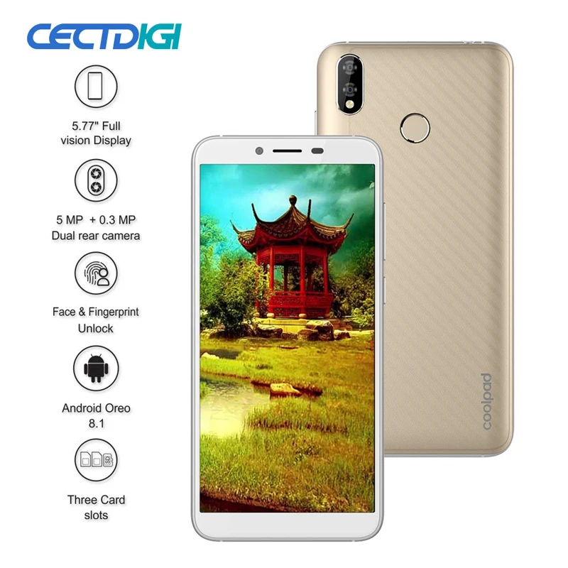 Coolpad MEGA 5 смартфон с дюймовым дисплеем процессором MTK6739 ОЗУ 32 ГБ ПЗУ 77
