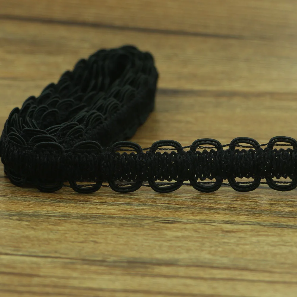 1 ярдов Высокое качество Чистый хлопок кружева швейная Бытовая Одежда аксессуары