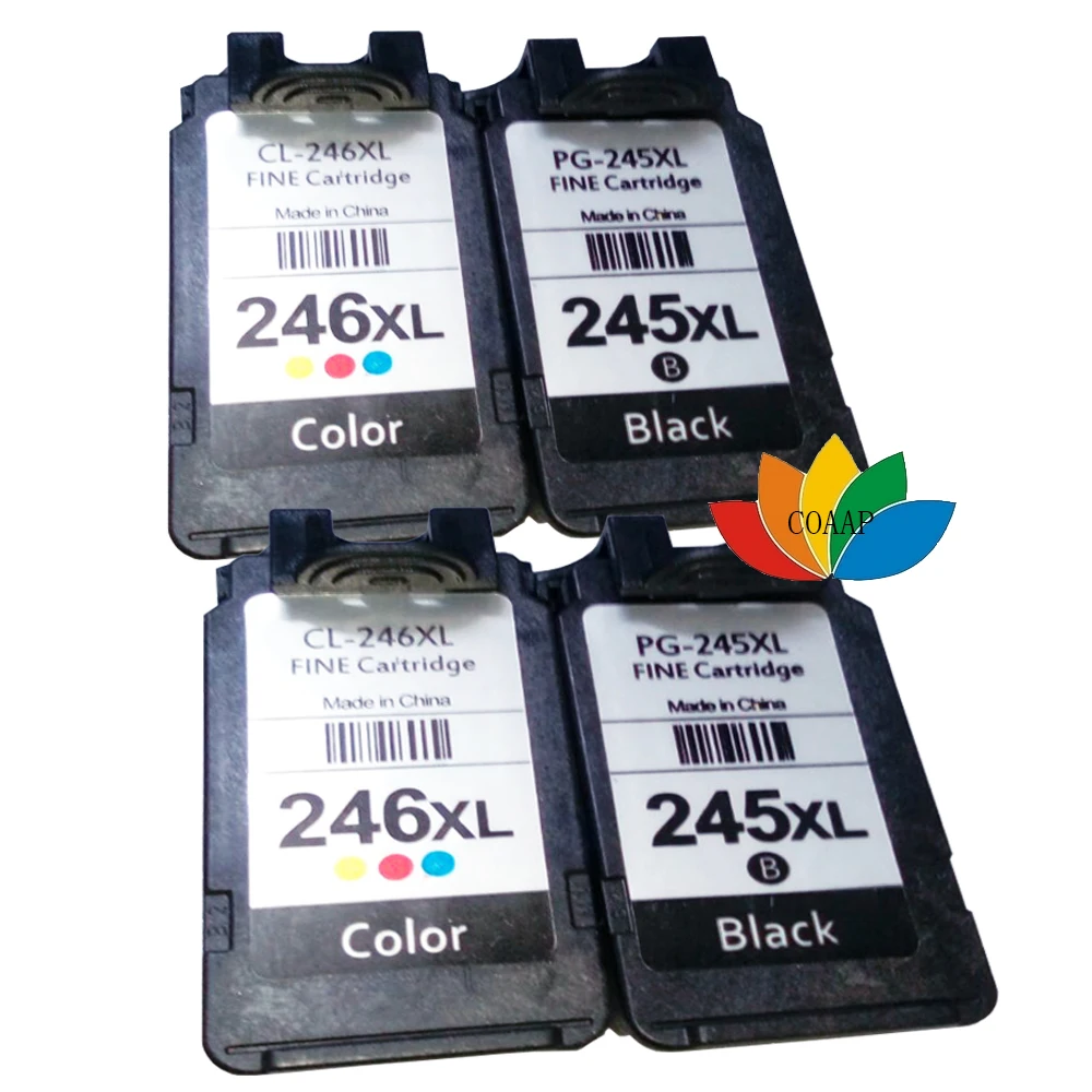 Чернильный картридж для Canon совместимый с 245 246 PG-245XL PIXMA iP2820 iP2850 MG2420 MG2450 MG2520 MG2550 MG2920