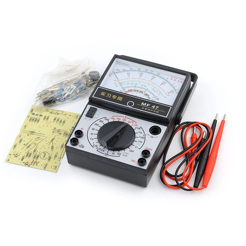 MF47 multimeter suite pointer parts and electronic practice DIY Kit | Multimeters