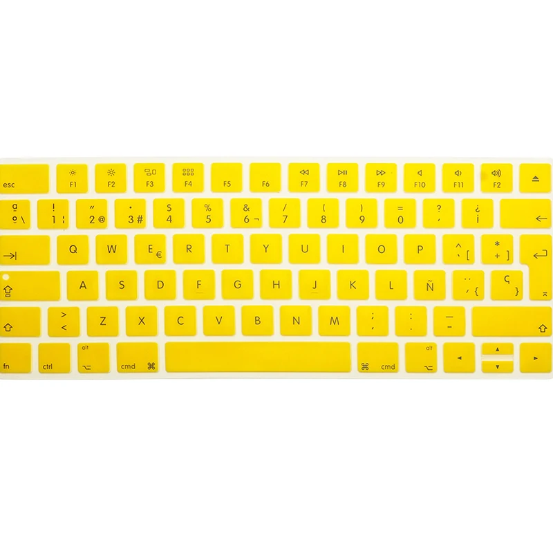 Силиконовая накладка на клавиатуру с испанским языком для Apple Magic Keyboard