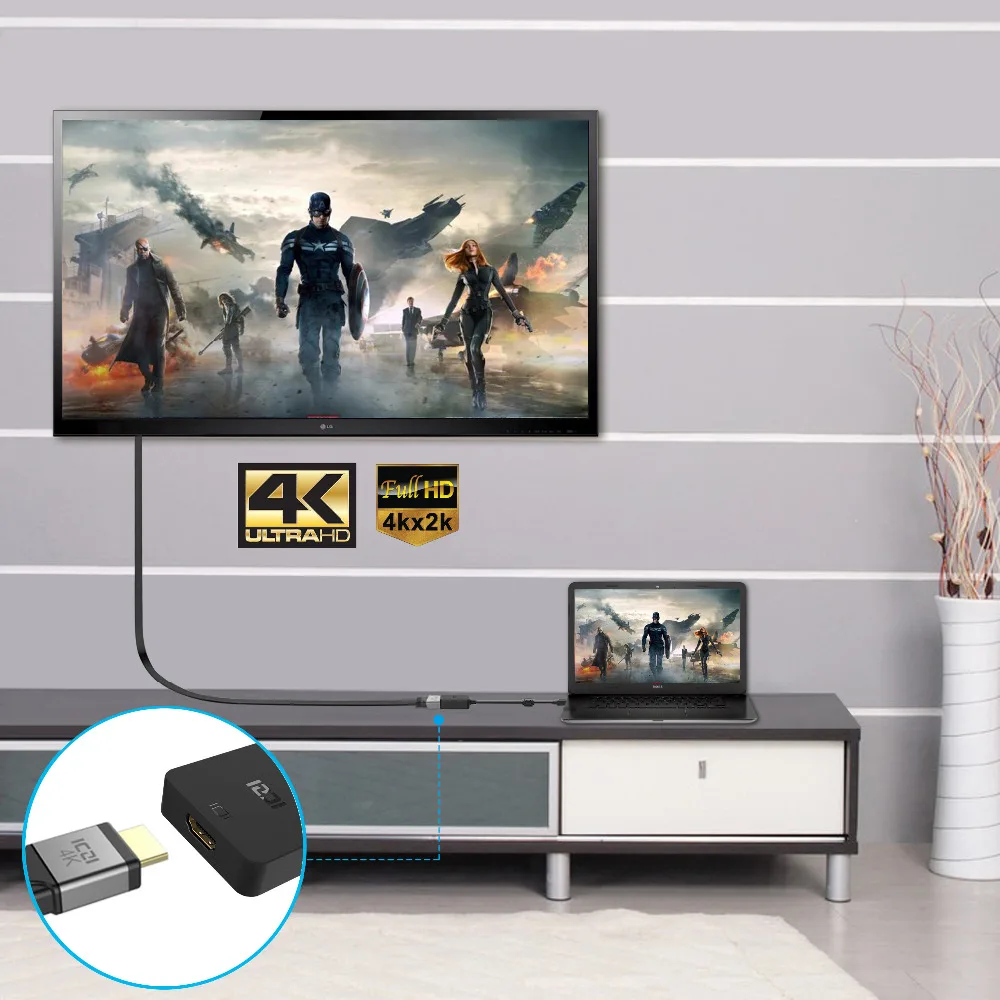 ICZI USB 3 1 type C к HDMI кабель адаптер (Thunderbolt 3) 4K + PD для зарядки передачи MacBook lenovo Yoga9|hdmi