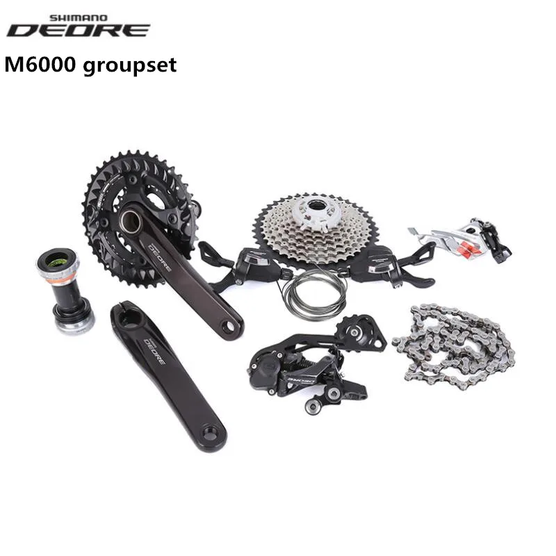 SHIMANO Deore M6000 2x10 3x10 20s 30s скоростной велосипед MTB группа набор 7 шт. Обновление от M610 M615