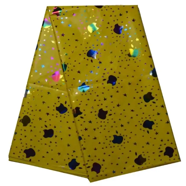 5 ярдов/серия! Лидер продаж Сияющий Золотой парчи бронзовая Базен Riche Кружево