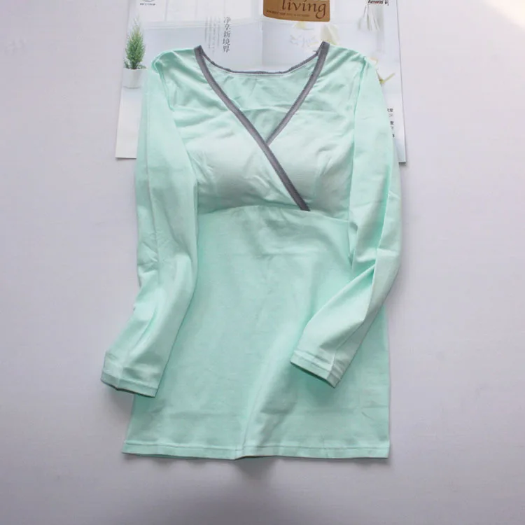 Fashion Maternity Clothes long sleeve tops Nursing top Breastfeeding for Pregnant Women T-shirt | Мать и ребенок