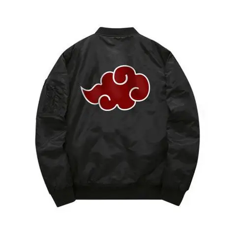 Аниме Наруто Бейсбол тонкие куртки Наруто Uzumaki косплей костюм Harajuku мультфильм молния Бомбер куртка осень пилот пальто A50403 - Цвет: 16