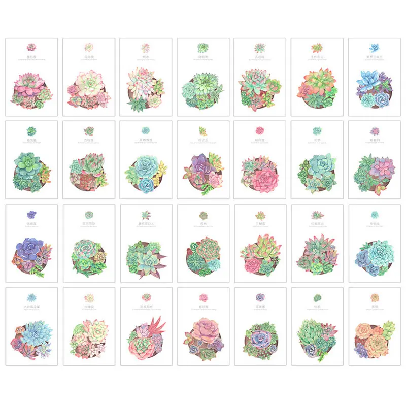 28 шт./кор. каваи &quotмясистое растение&quot маскирующие солнечные очки с цветными