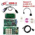 Новинка. 1281 наклейки Z 921815C прошивка Lexia3 PP2000 V25 Lexia 3 V48 Diagbox 7,839,91 PP2000 Lexia 3