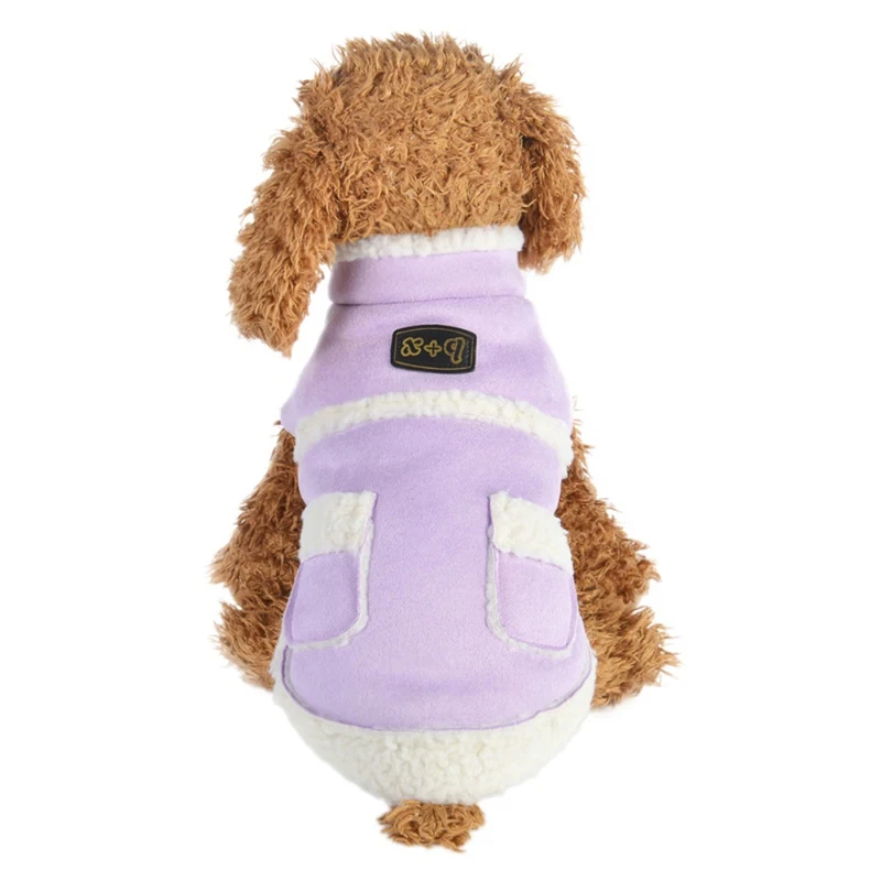 Для питомцев зимний теплый пуховик для собак осенний костюм маленьких и средних