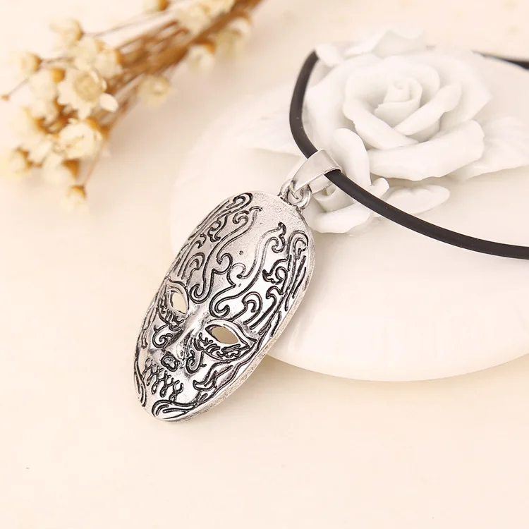 Волшебник Cos Волдеморт ожерелье поедателя смерти Хэллоуин Рождество Новый год