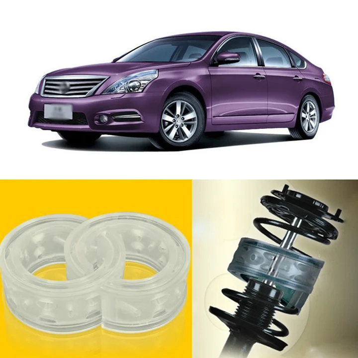 

2pcs Power Front /Rear Shock Suspension Cushion Buffer Spring Bumper For Nissan Teana