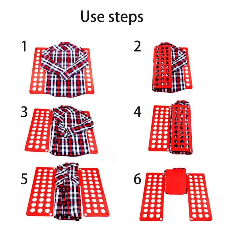 Funny Cloth Easy Folding Board Laundry Room Organizer for Lazy People T Shirt Pants Towels Home Organize Supply W1 | Дом и сад
