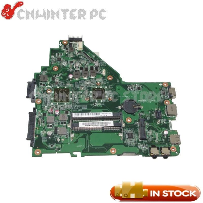 

NOKOTION DA0ZQPMB6C0 MBRK206001 основная плата для Acer aspire 4250 материнская плата для ноутбука DDR3 с cpu на борту